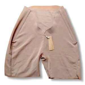 SKIMS Nude/Shimmer Sculpting High-Waist Shapewear Shorts